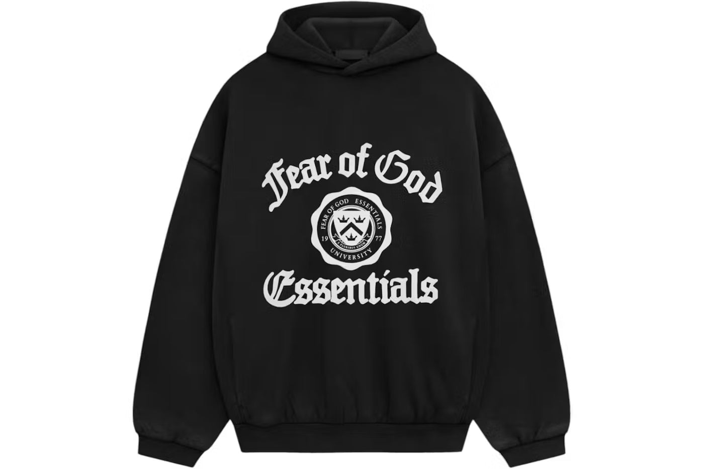 Fear of God Essentials Heavy Fleece Vintage Shrunken Hoodie